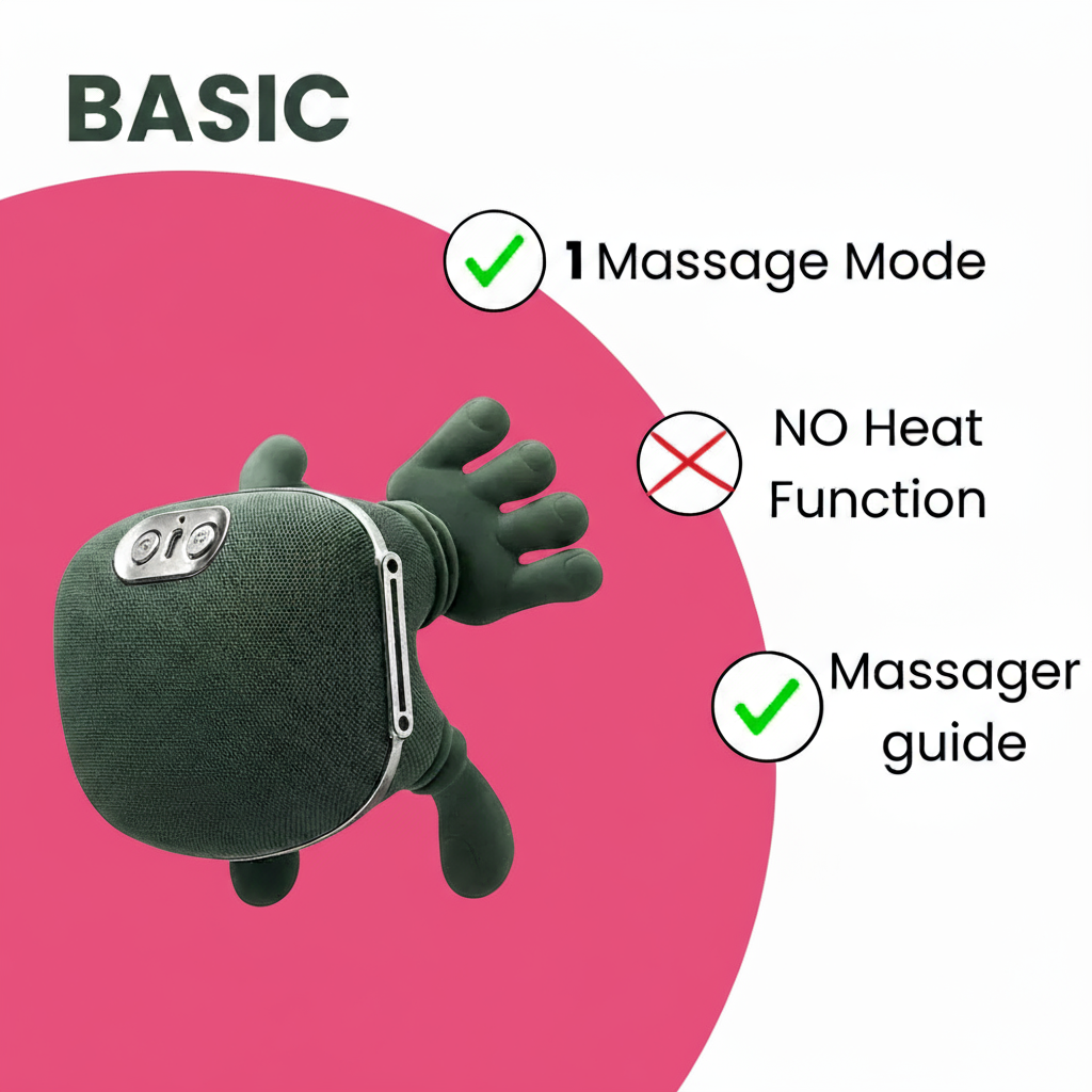 Portable Neck and Back Relaxing Massager